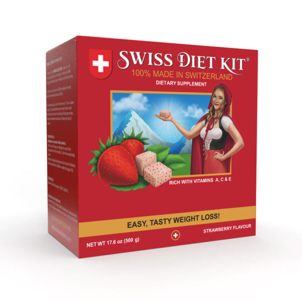1 hộp Swiss Diet Kit 500gr vị Dâu tây